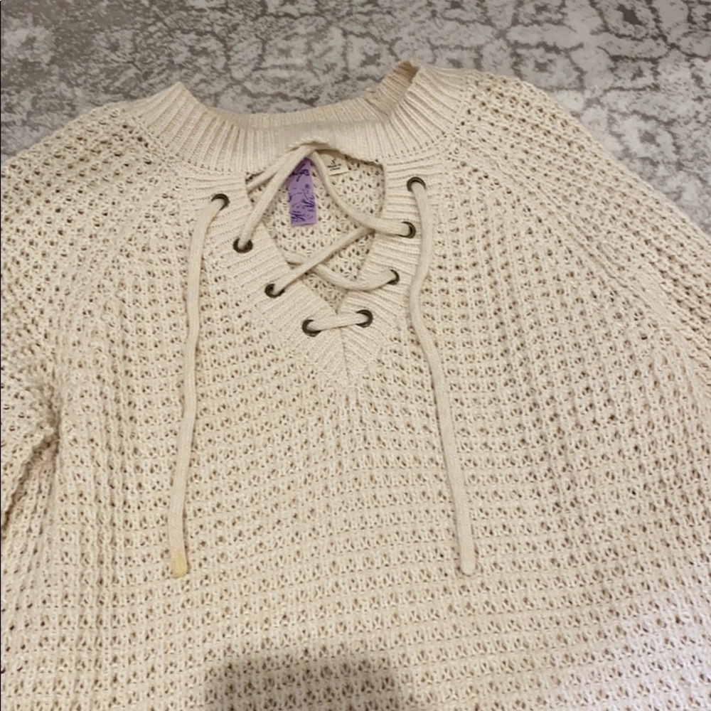 Cream Sweater - Picture 2 of 3